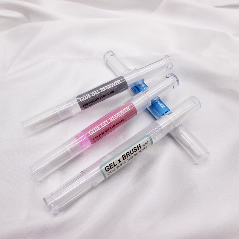 Eyelash Extension Remover Gel - ปากกาลบเจลล้างกาวสำหรับตัวต่อขนตาปลอมทำความสะอาดเร็วปากกาเจลกำจัดความระคายเคืองต่ำสำหรับผิวบอบบาง