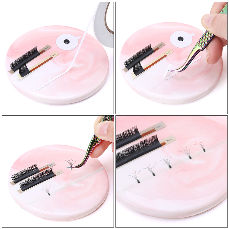40เมตร/เซ็ต Easy พัดลมเทป3D ปร - Eyelash Extension Volume บทวิจารณ์และราคา