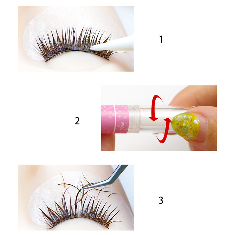 10 มล. ครีมกาวต่อขนตาแบบไม่ระค - Eyelash Extension Remover Gel บทวิจารณ์และราคา