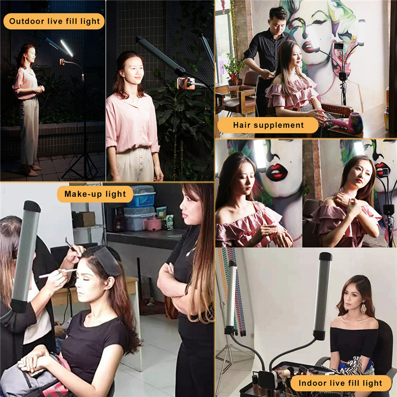 45W แขนคู่ LED เติมแสงความงามไ - Eyelash Extension Videos บทวิจารณ์และราคา