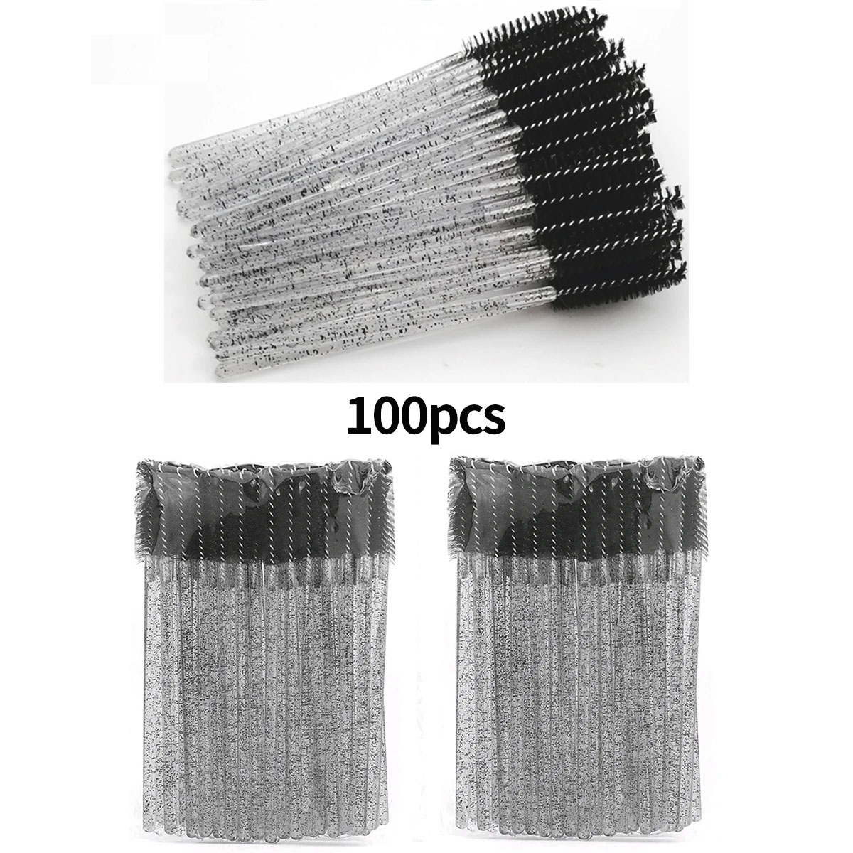 แปรงปัดขนตาแบบใช้แล้วทิ้ง 100  - Eyelash Extension Wholesale บทวิจารณ์และราคา