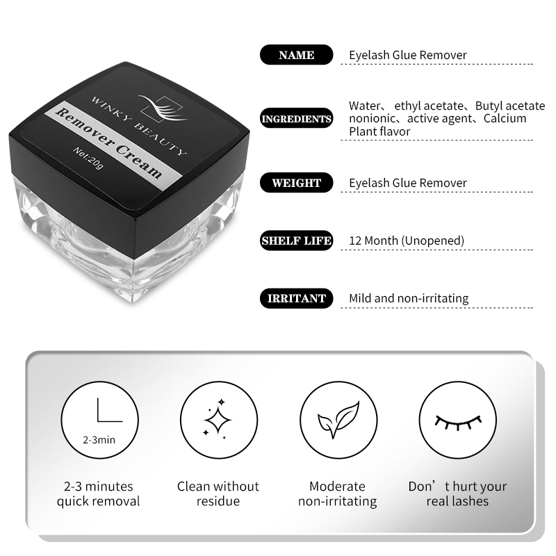 20g Eyelash EXTENSION กาว Remo - Eyelash Extension Remover Gel บทวิจารณ์และราคา