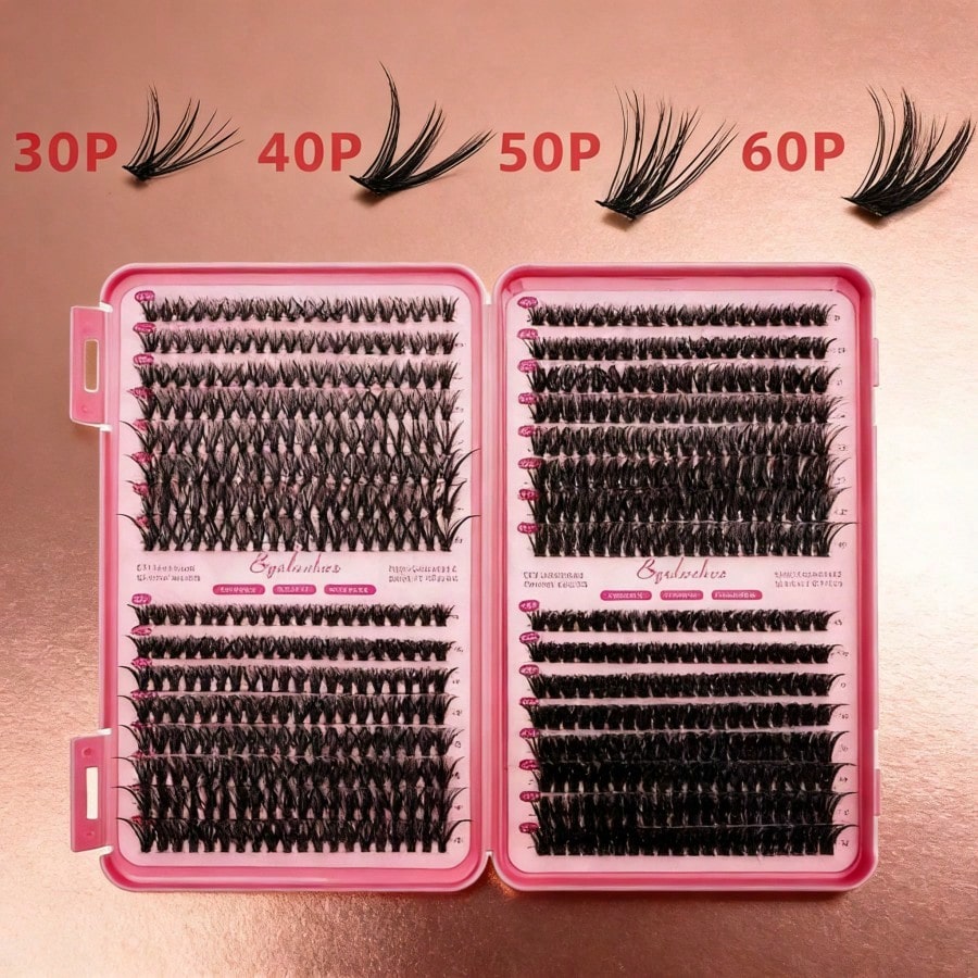 ขนตาปลอมแบบช่อ DIY ปลายแหลม 60 - Eyelash Extension Volume บทวิจารณ์และราคา