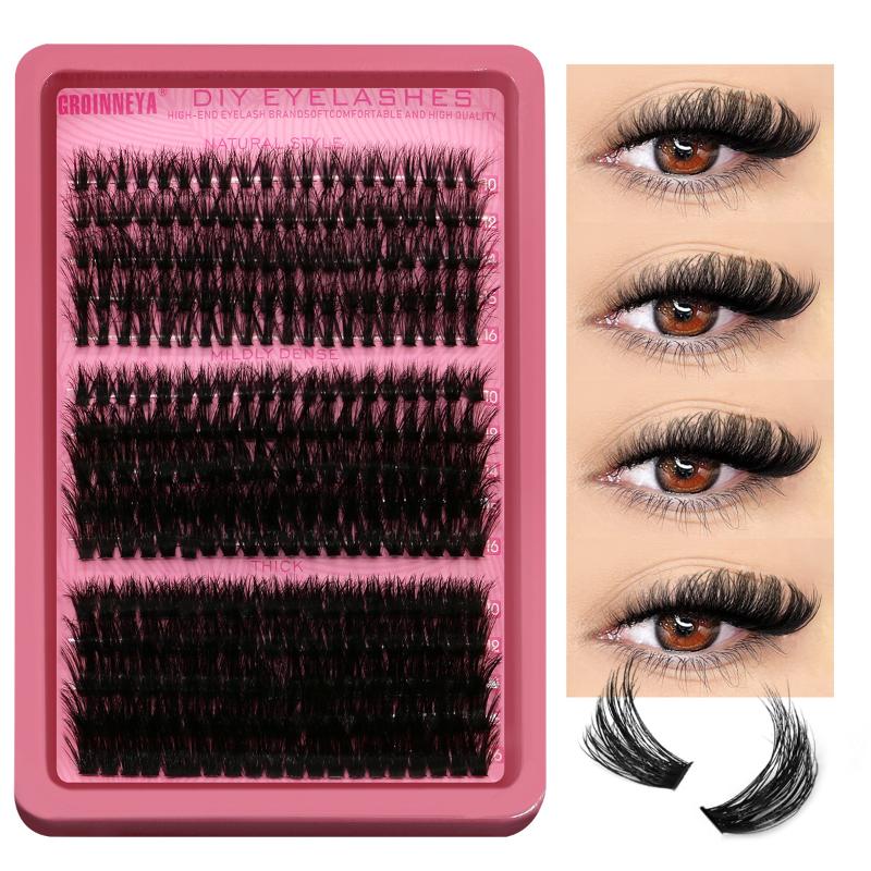ชุดต่อขนตาแบบกลุ่ม ขนตาแบบเส้น - Eyelash Extension Volume บทวิจารณ์และราคา