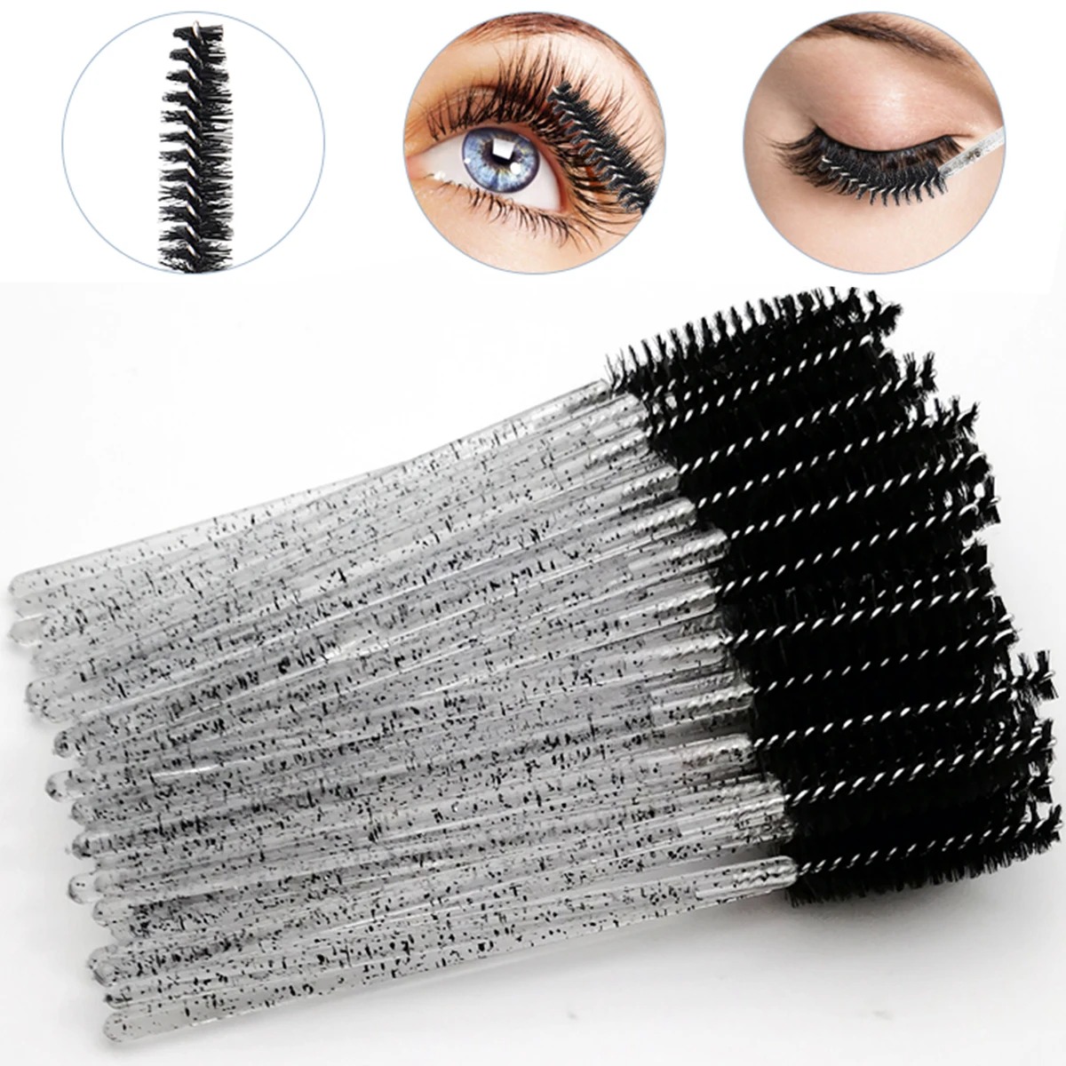 ขายส่ง 100 ชิ้นมาสคาร่า Spooli - Eyelash Extension Wholesale บทวิจารณ์และราคา
